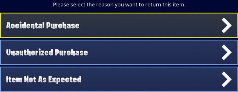 Steps-By-Step Guide on How to Refund Fortnite Skins