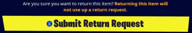 Fortnite How To Refund Skins 2020 Returning Cosmetics Items Pro Game Guides - roblox fortnite dances code for boogie down get robux button