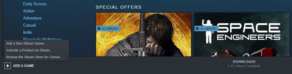 is it possible to download steam games without steam