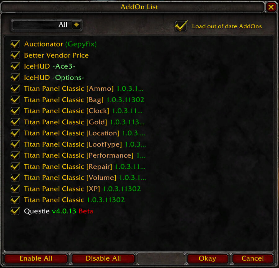 addons to make wow more like classic