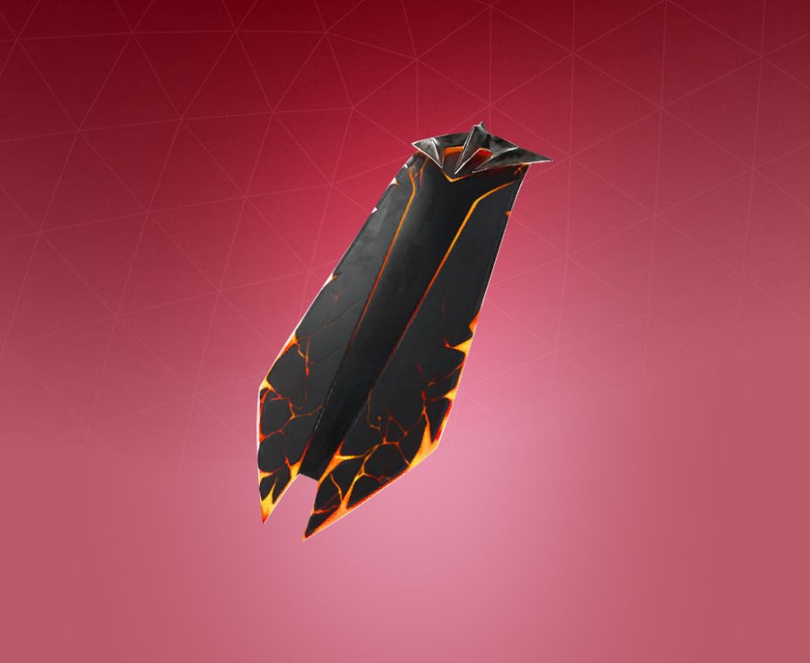 Molten Battle Shroud Back Bling