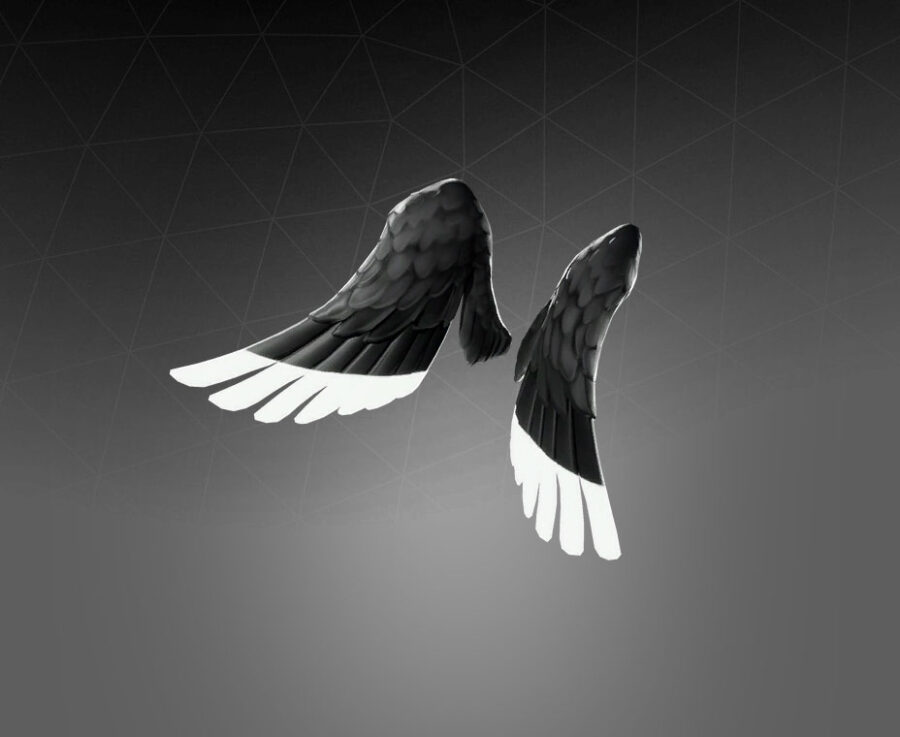 Shadow Ark Wings Back Bling