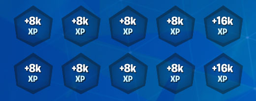 Season 4 Xp Chart