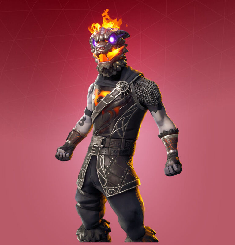 fortnite molten battle hound figure