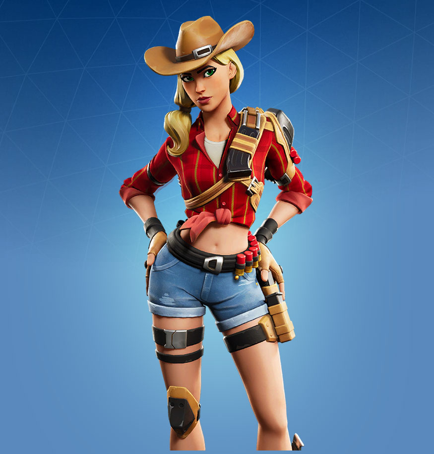 Fortnite Country Girl Fortnite Rustler Skin Character Png Images Pro Game Guides