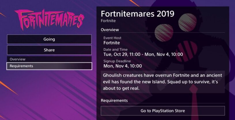 Fortnitemares Halloween 2019 Release Date Skins Leaks Pro Game Guides - roblox next event leak 2019