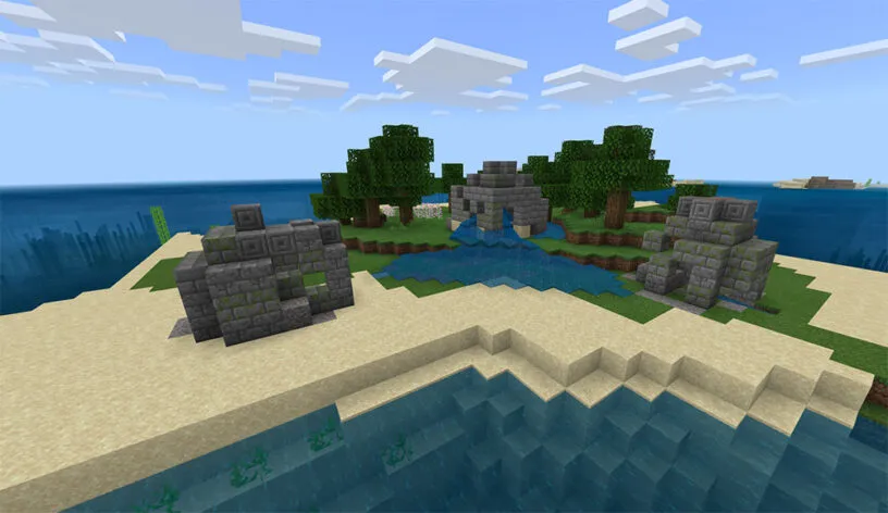 Minecraft Island Seeds 2020 All Platforms And Versions Pro Game Guides - minecraft roblox world roblox in this minecraft seed