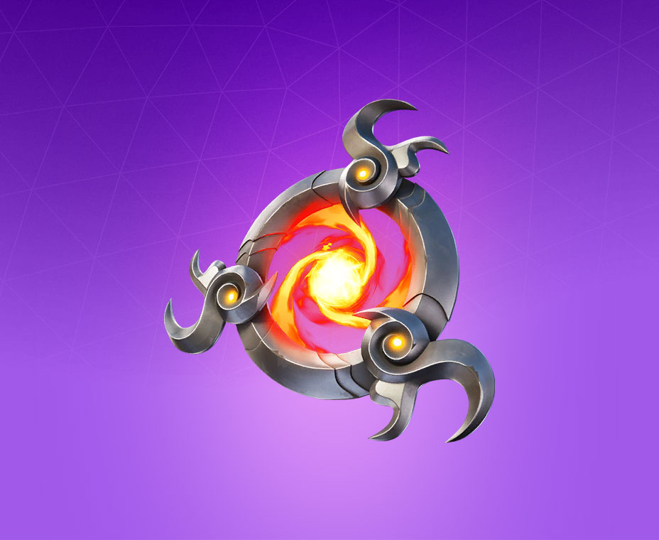 Fire Vortex Back Bling