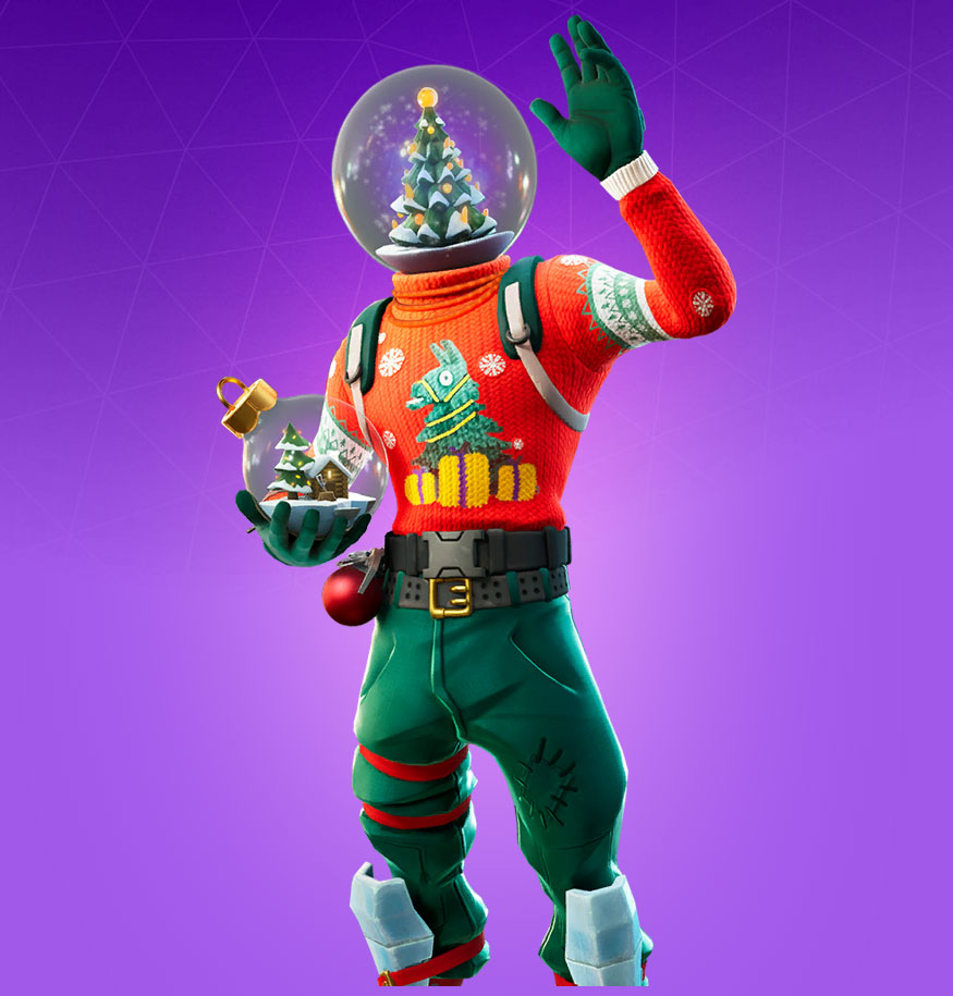 3rd Day Of Christmas Fortnite Fortnite Globe Shaker Skin Character Png Images Pro Game Guides