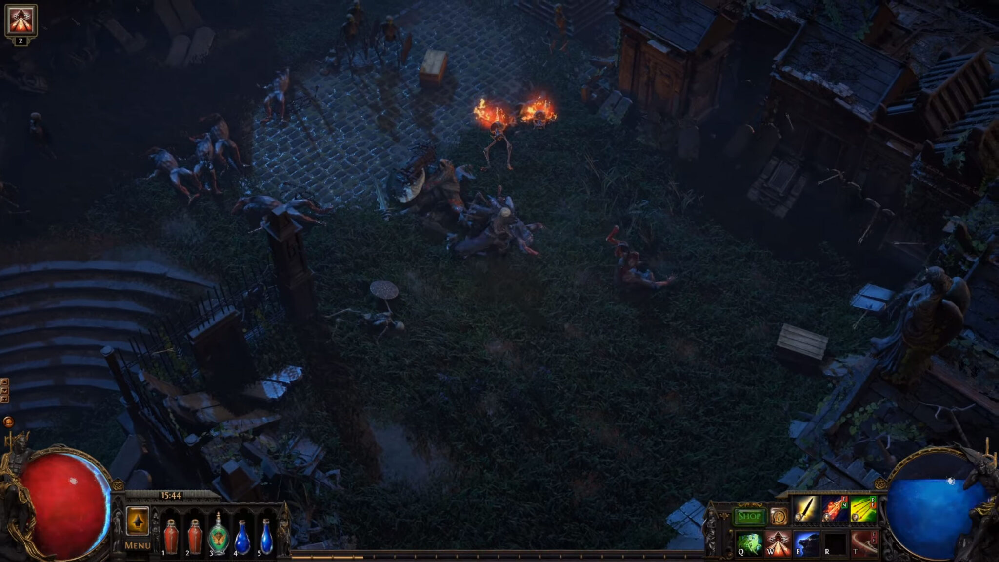 path of exile 2 skill gem system