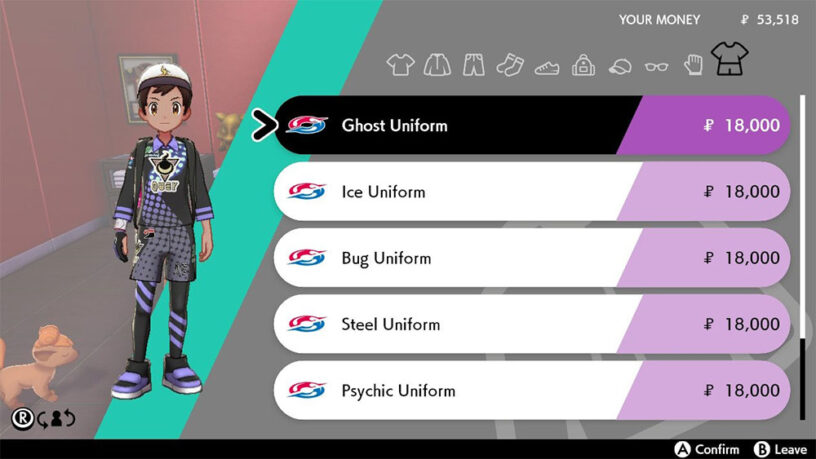 Pokemon Sword And Shield How To Change Your Uniform Pro Game Guides - all might uniform roblox