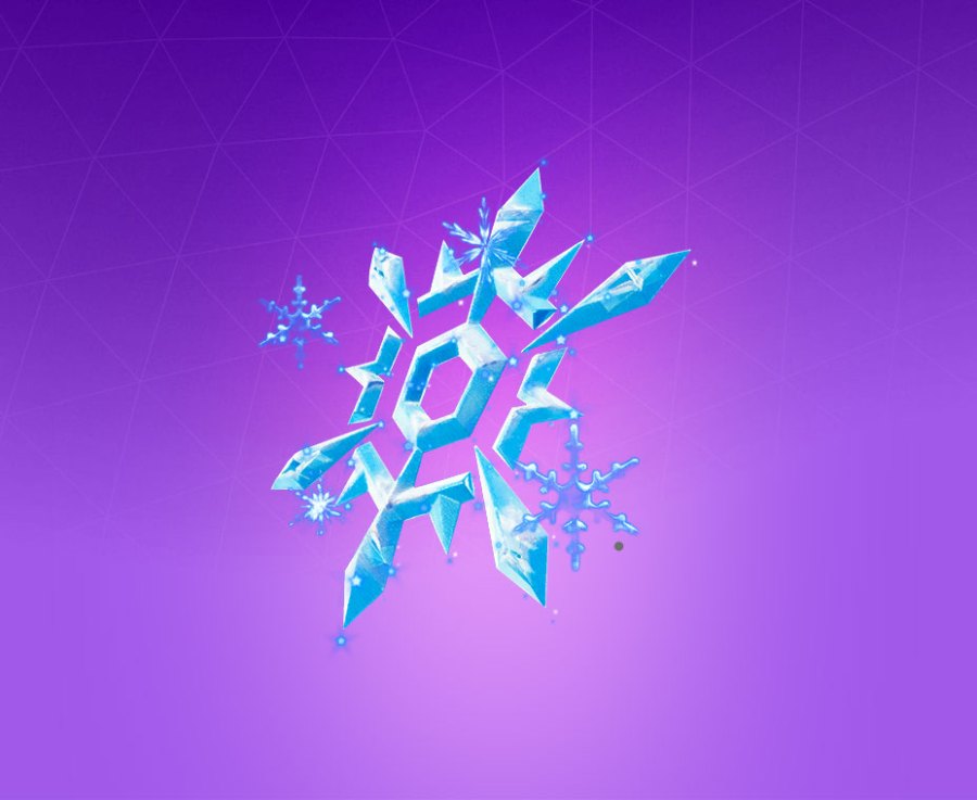 Snow Crystal Back Bling