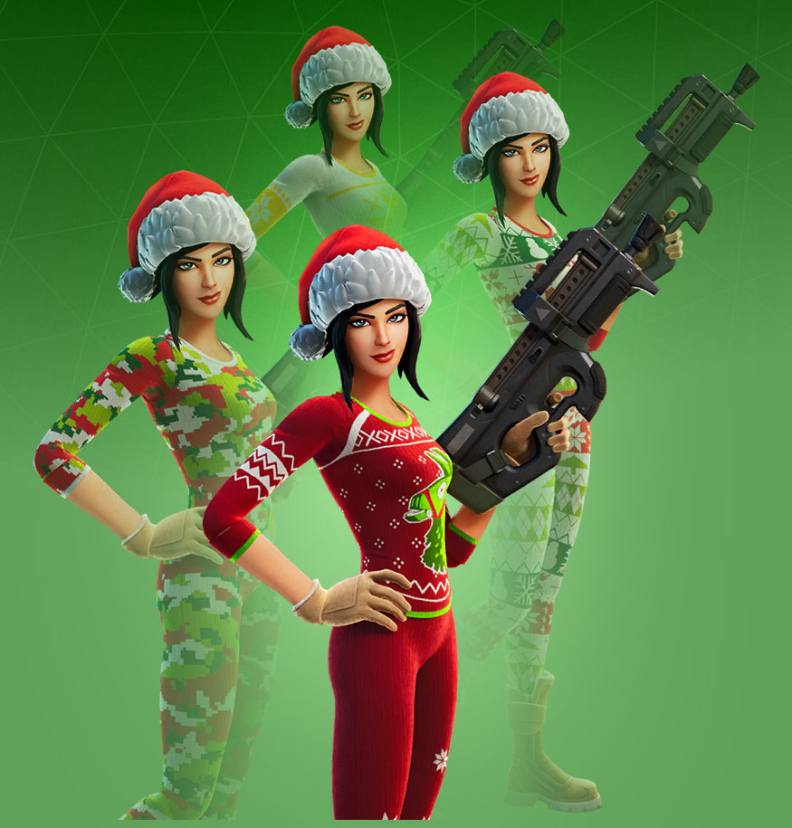 Fortnite Christmas Girl Skin Fortnite Christmas Skins 2021 All Years Full List Pro Game Guides