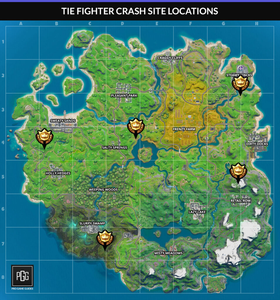 Fortnite Tie Fighter Crash Site Locations Map 1 954x1024 