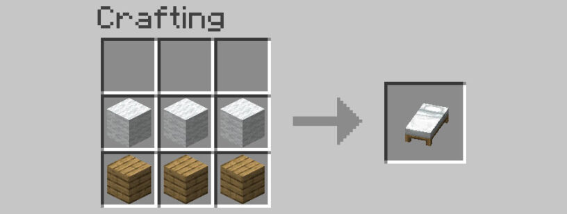 How To Make A Bed In Minecraft 2021, How Do You Make A Bed In Minecraft Without Wool