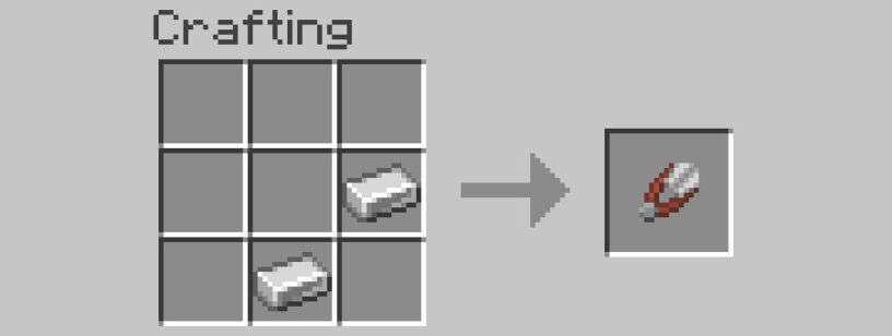 Minecraft Shears Recipe