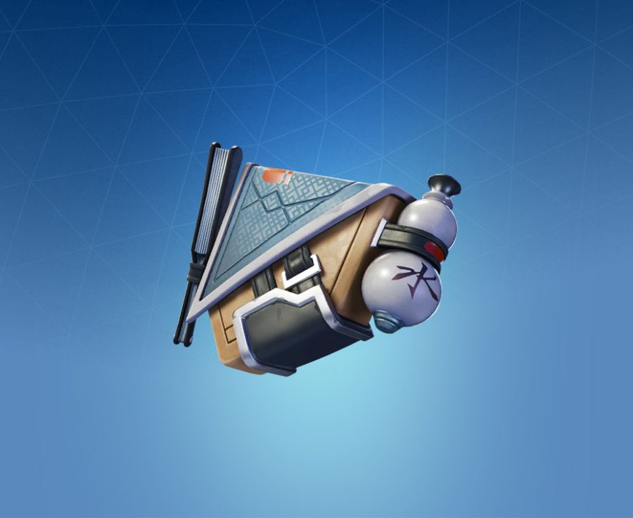 Blue Wave Back Bling