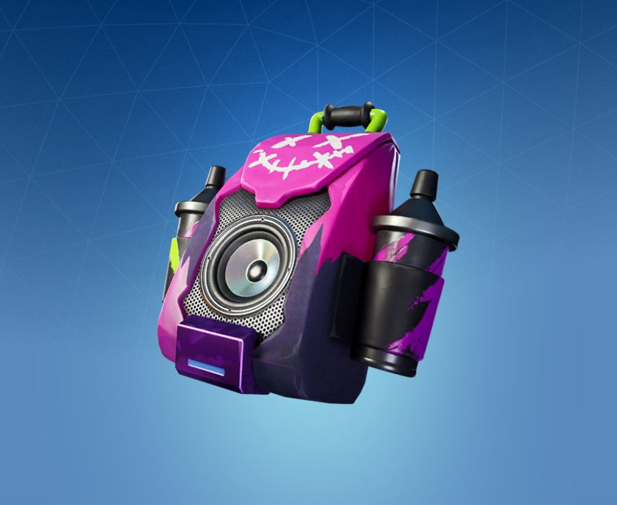 Purple Jam Back Bling