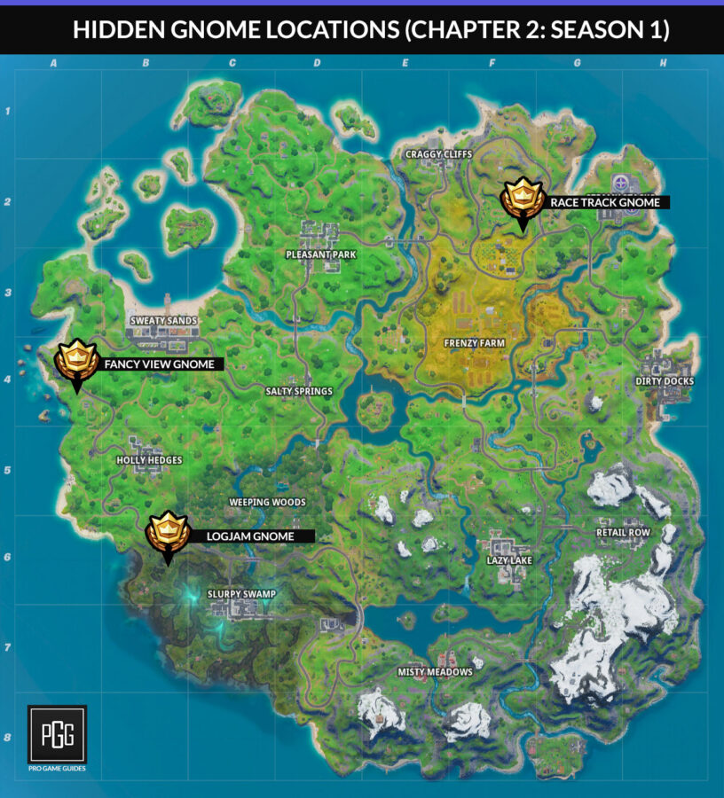 Fortnite Hidden Gnome Locations (Chapter 2: Season 1 ...