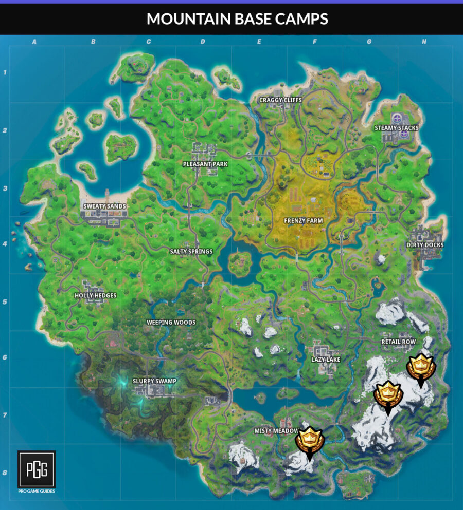 Fortnite Mountain Base Locations Pro Game Guides