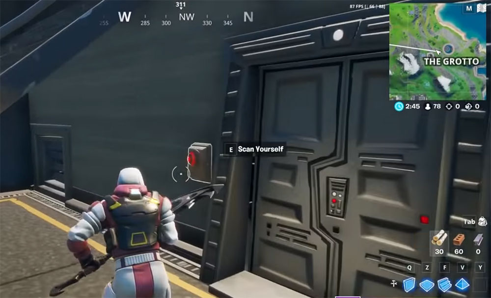 Fortnite How to Open ID Scanner Doors & Chests