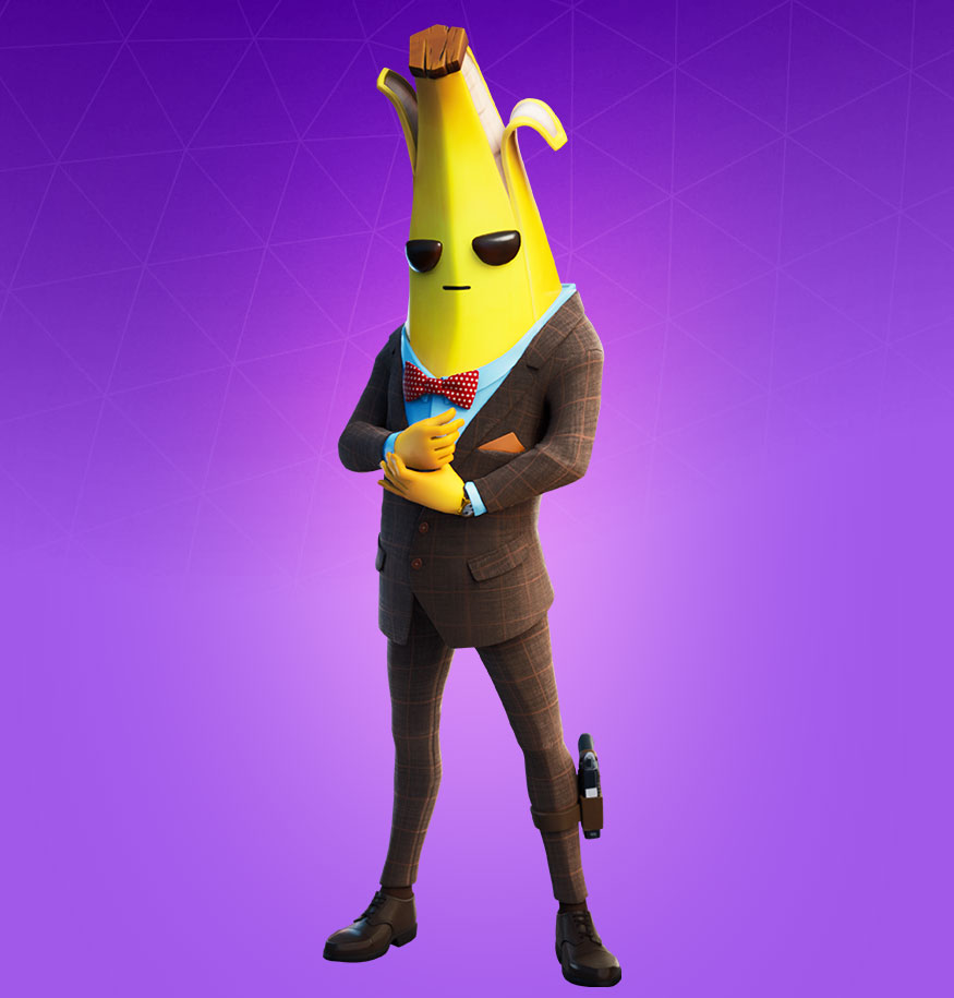 Fortnite Agent Peely Skin Outfit Png Images Pro Game Guides