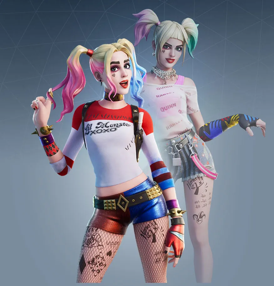 Fortnite Harley Quinn Skin Outfit Png Images Pro Game Guides