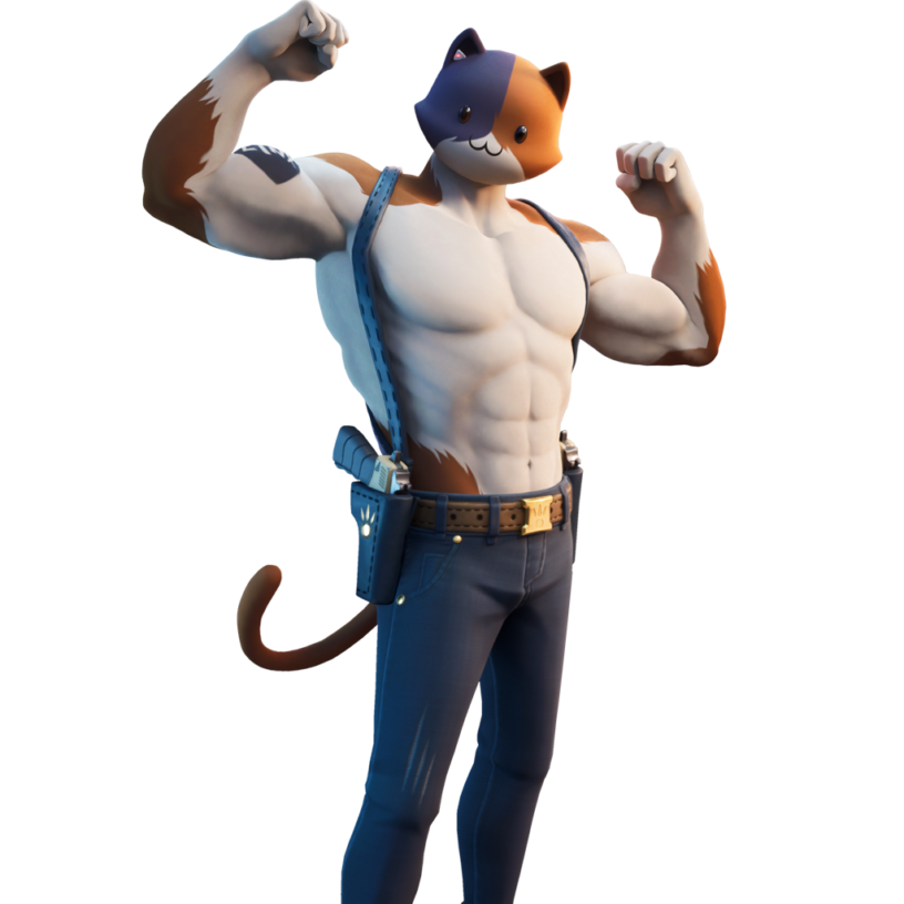 Fortnite Meowscles Skin Character Png Images Pro Game Guides