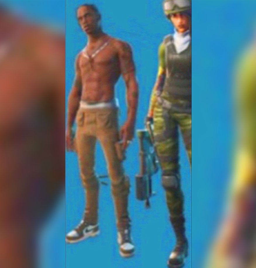 Fortnite Travis Scott Skin - Outfit, PNGs, Images - Pro ...