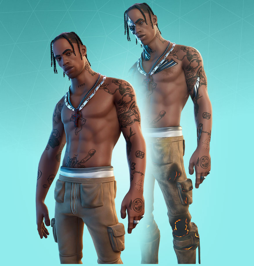 Fortnite Travis Scott Skin Character, PNG, Images Pro Game Guides