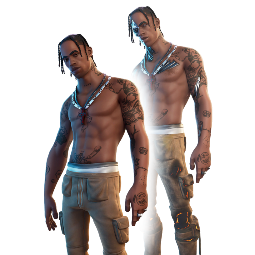 Fortnite Travis Scott Skin Character Png Images Pro Game Guides