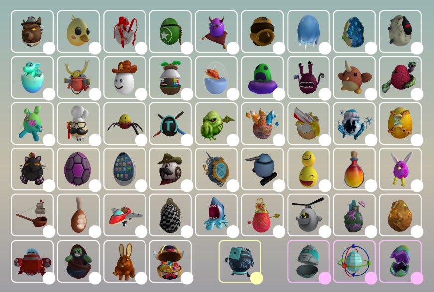 Eggs To Collect On Build A Boat Roblox