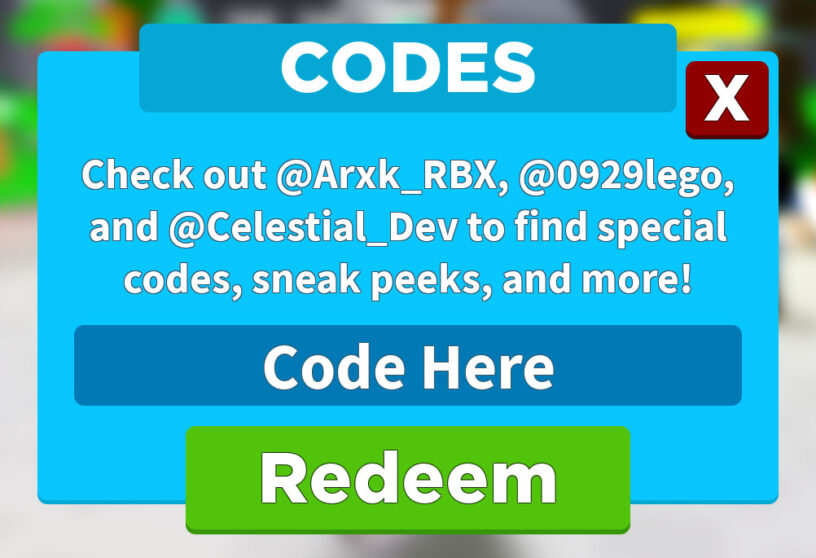 Admin Codes List Roblox