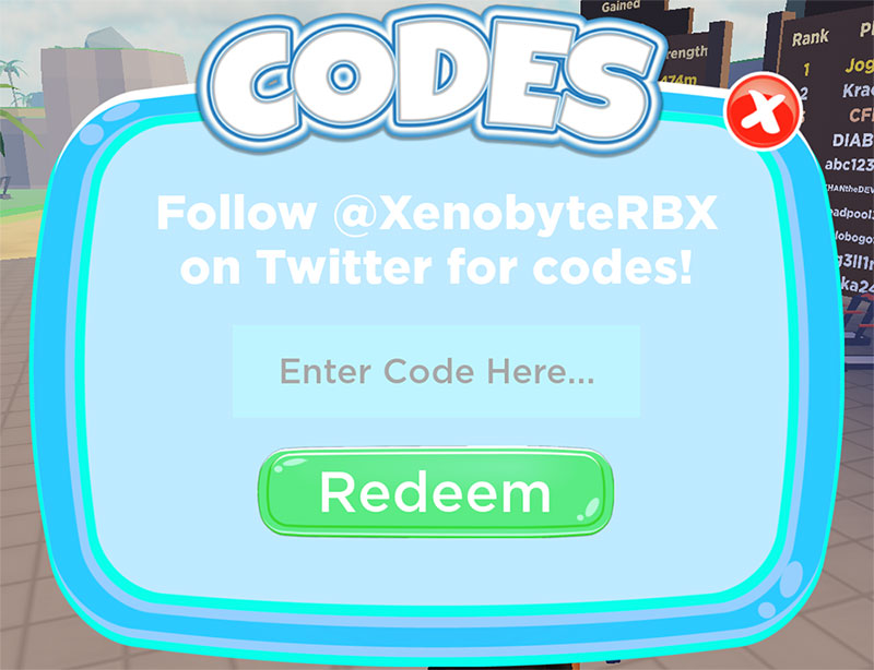 Roblox Gym Realms Codes October 2020 Pro Game Guides - roblox redeem codes not used 2018