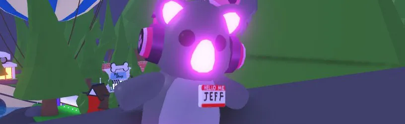 Pets Roblox Adopt Me Neon Otter