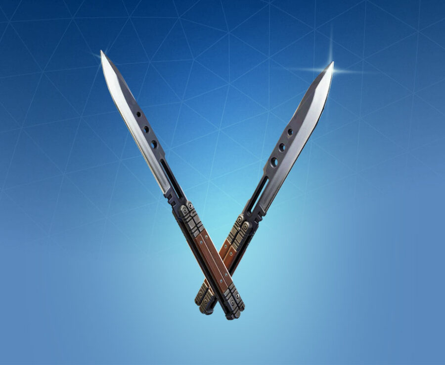 Fortnite Butterfly Knives Pickaxe Pro Game Guides - roblox knife tool