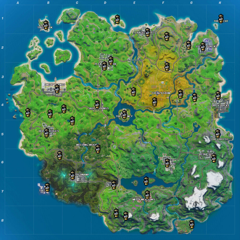 Fortnite Midas Challenges Guide & Cheat Sheet! Pro Game Guides