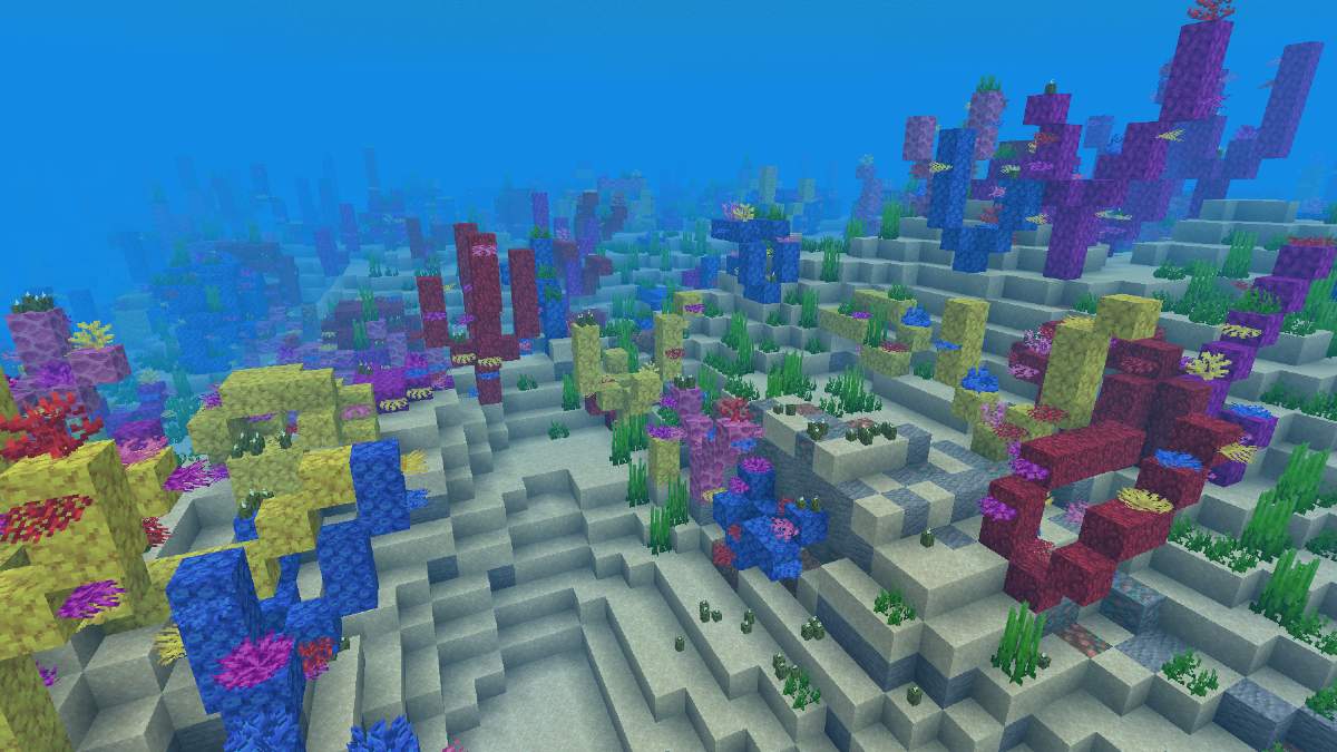 Best Minecraft Coral Reef Seeds - Best Seeds for Bedrock and Java ...