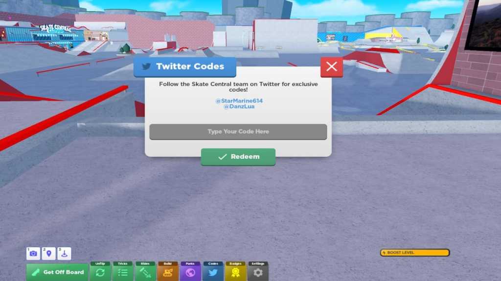 Disciplinære give Nautisk Roblox Skate Park Codes (July 2023) - Daily Rewards! - Pro Game Guides