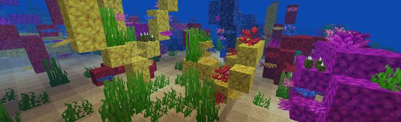 minecraft coral reef mod