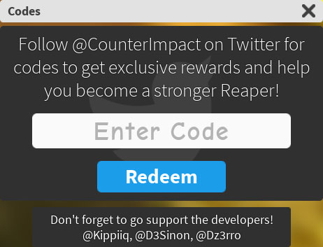 Counter Blox Twitter Codes