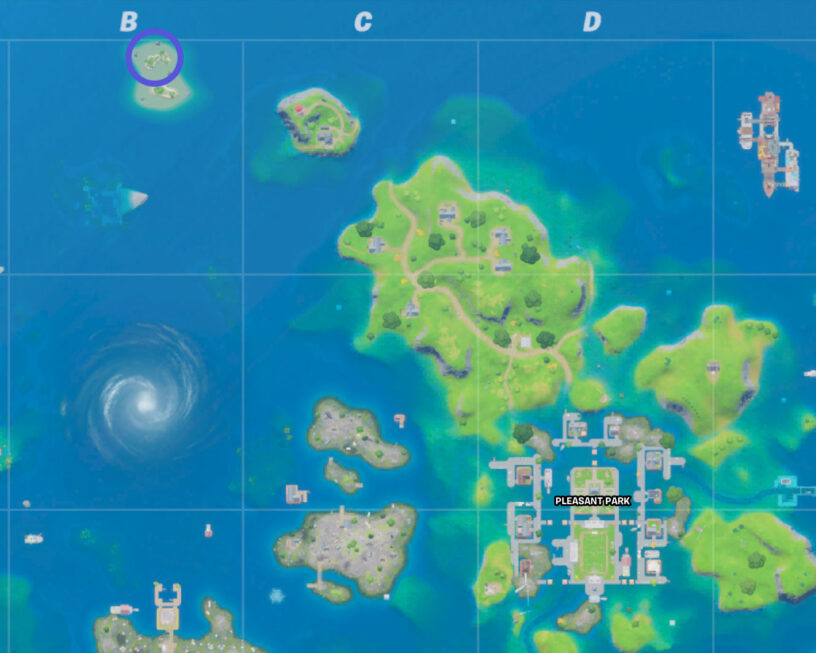 Fortnite Update 1320 Map