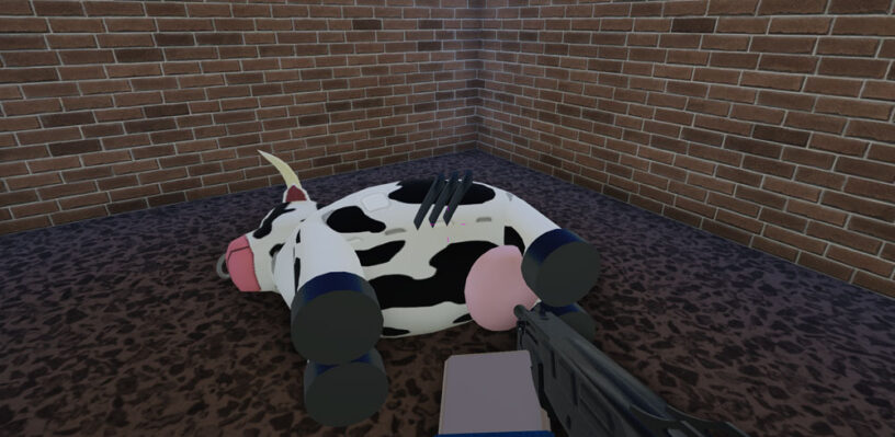 How To Get The Chupacabra Skin In Arsenal Pro Game Guides - the cow roblox