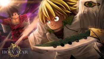 Holy War 3 character holding a blade