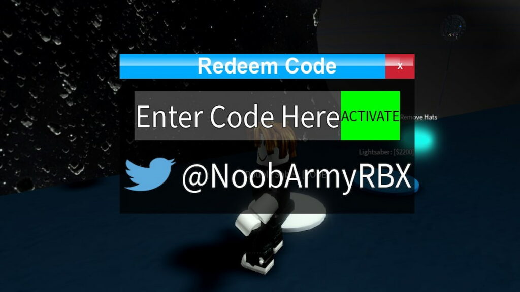 Roblox Death Star Tycoon Redeem Code box