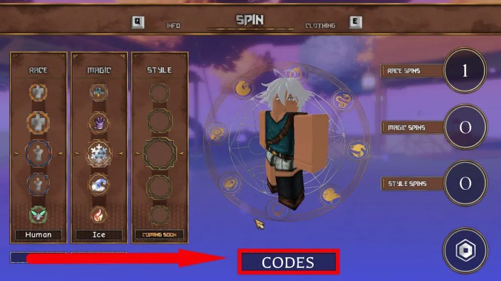 Redeem code text box for Roblox Holy War 3