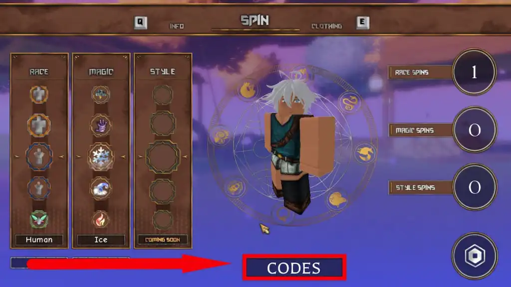 Redeem code text box for Roblox Holy War 3
