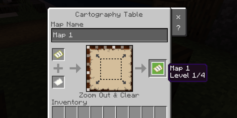 How to expand a map with a Cartography Table.