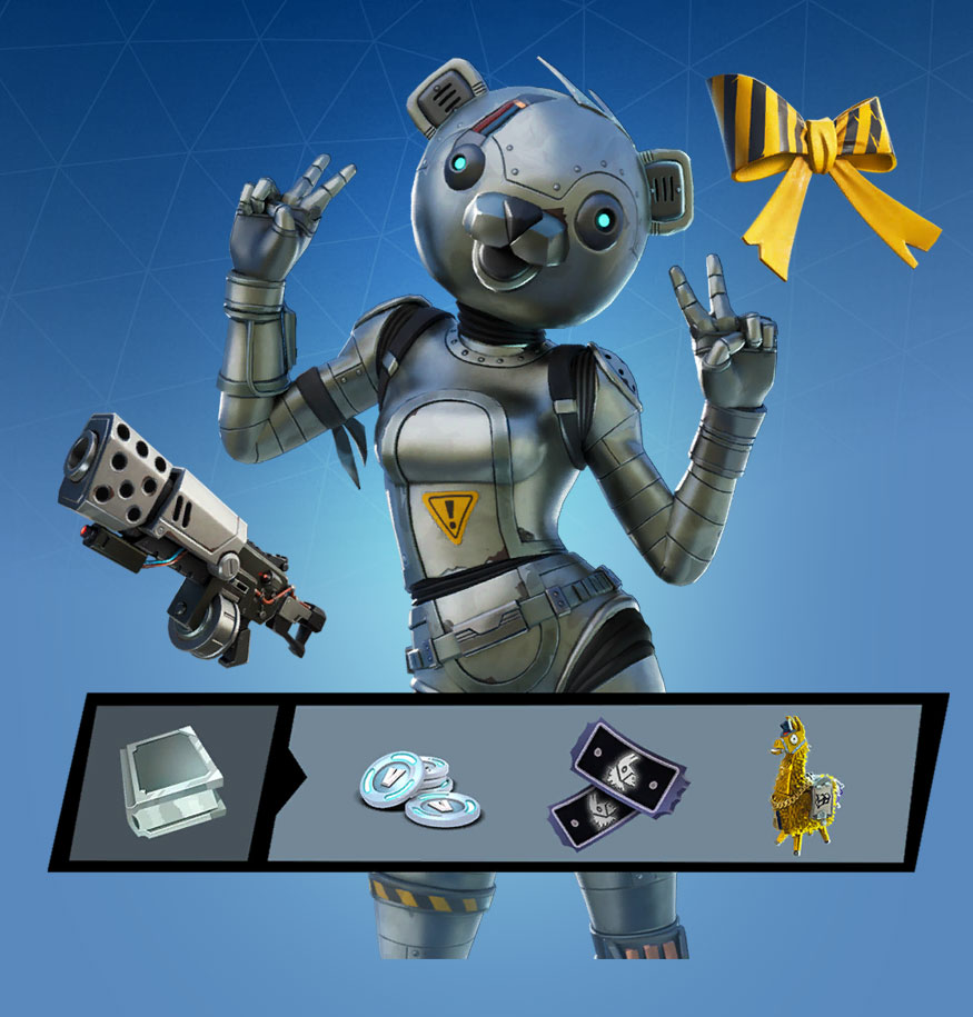 Fortnite Metal Team Leader Skin Character, PNG, Images Pro Game Guides