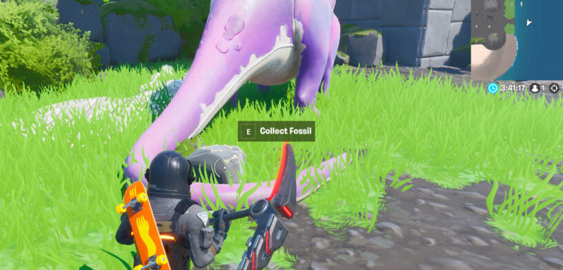 Fortnite Dinosaur Fossil Secret Fossil Locations In Fortnite Creative Hub Key Location Pro Game Guides